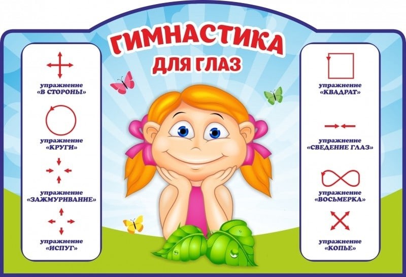 ​&laquo;Гимнастика для глаз детям: зачем и кому она нужна?" 2