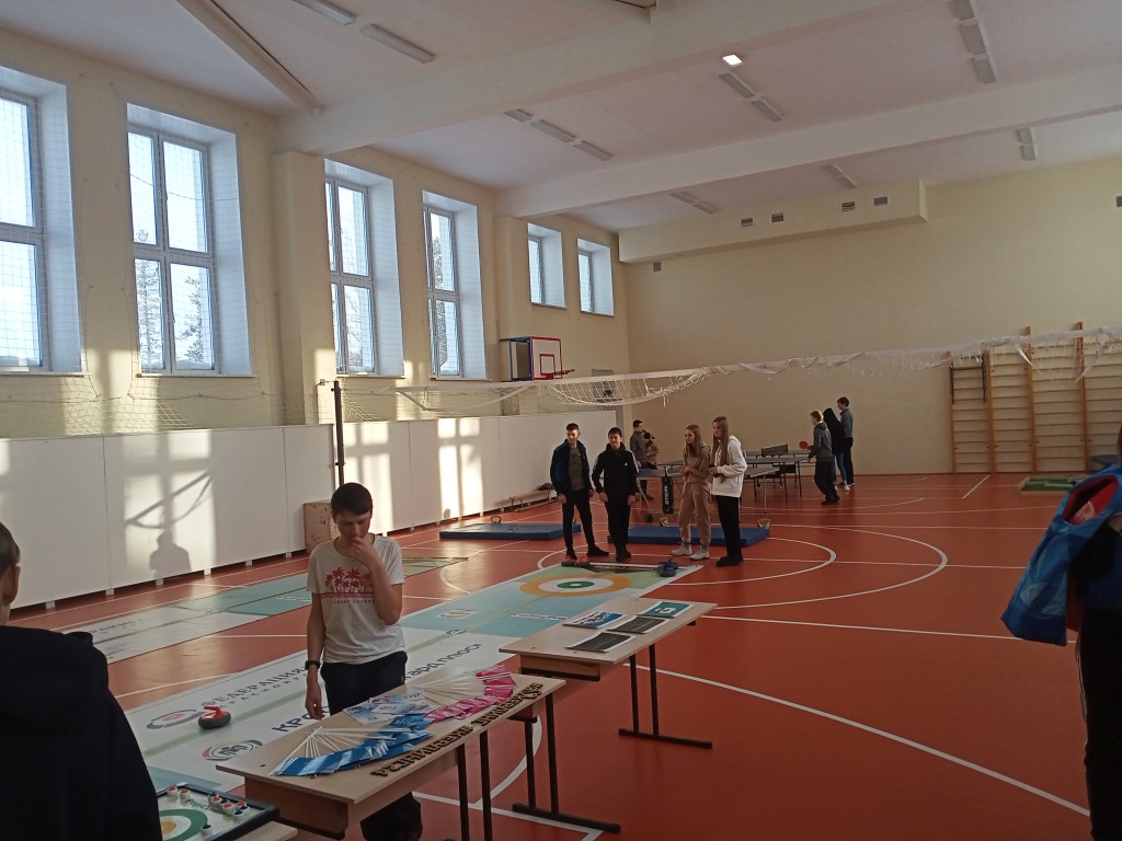 Мастер - класс по "Керлингу". 2