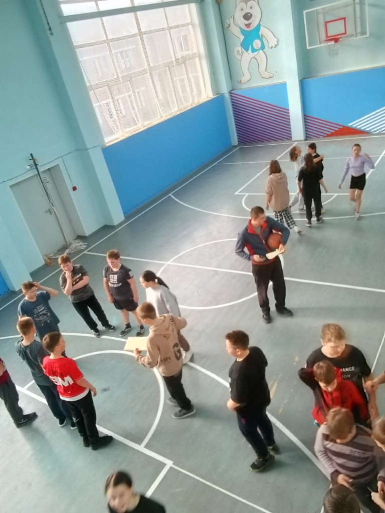 Школьные Спортивно-массовые соревнования по стритболу. 8